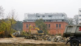 Powiększ obraz:Budowa szpitala w Legionowie - październik 2019 - Zdjęcie nr8