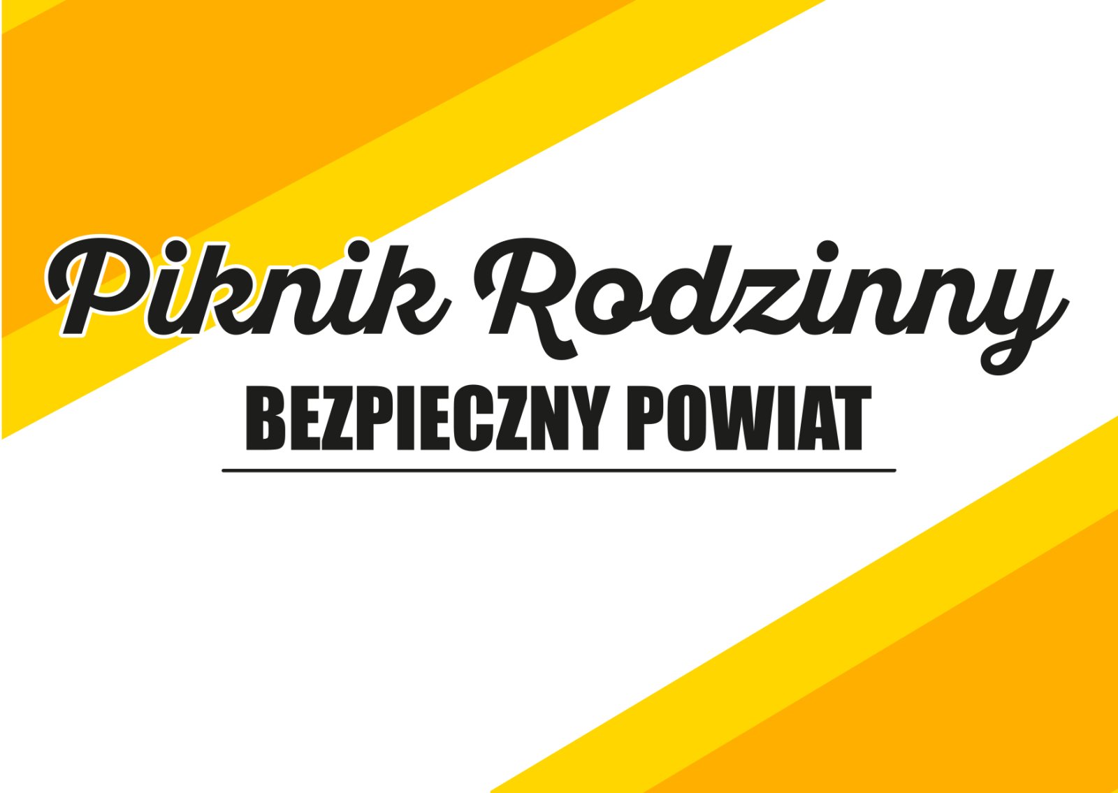 [12.05.2025] Zapraszamy na piknik rodzinny „Bezpieczny Powiat”