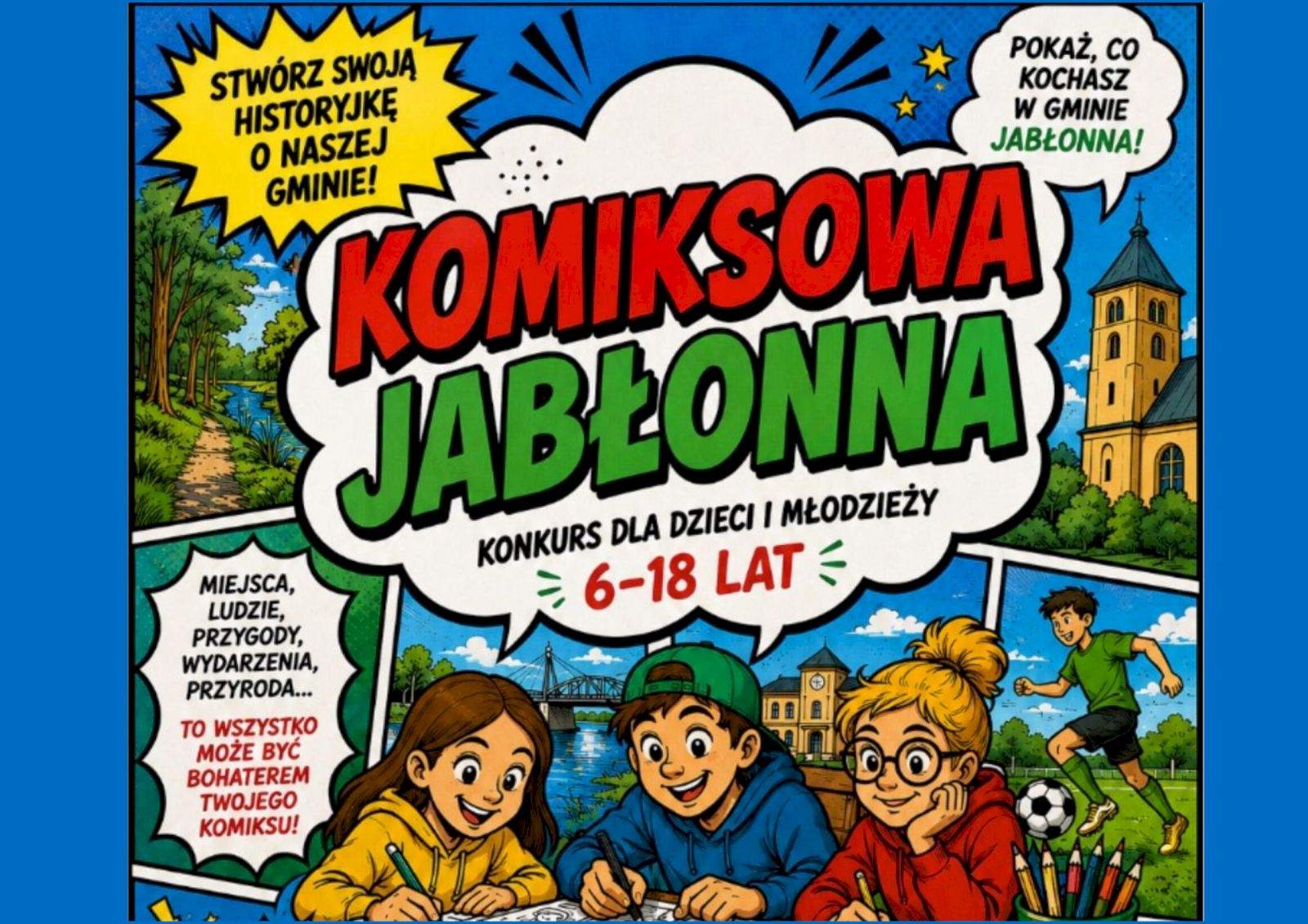 [03.07.2026] Komiksowa Jabłonna - pokaż swoją historię!