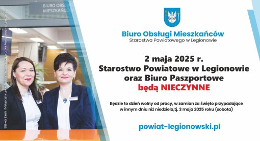 2 maja Starostwo nieczynne