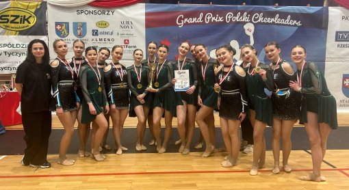 Sukcesy Elite Cheerleaders Academy z Legionowa na Grand Prix Polski w Tyczynie