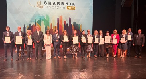 Skarbnik Powiatu Legionowskiego z prestiżowym wyróżnieniem