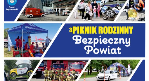 Piknik o bezpieczeństwie - zaproszenie