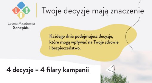 Bezpieczne wakacje z Letnią Akademią Sanepidu