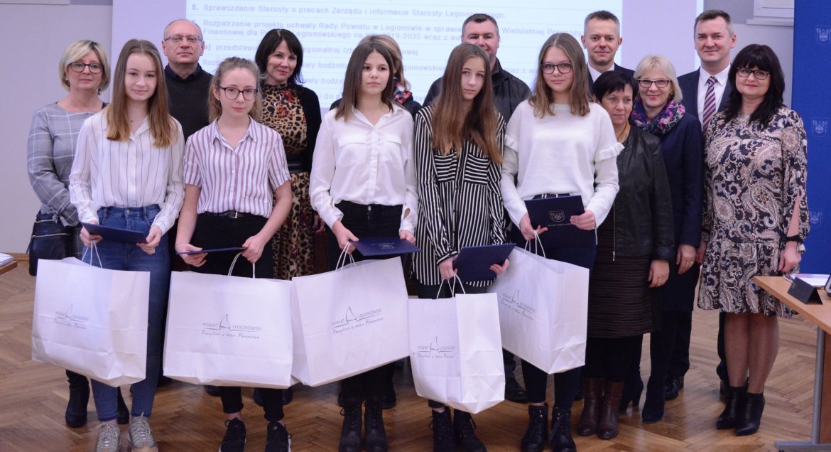 Dziękujemy uczennicom z gminy Jabłonna