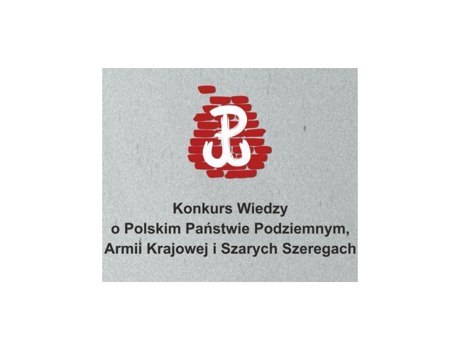 Konkurs Wiedzy o Polskim Państwie Podziemnym, Armii Krajowej i Szarych Szeregach