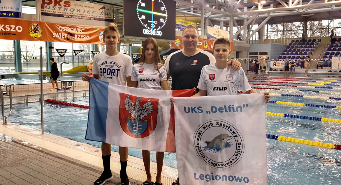 Zimowe Mistrzostwa Polski w Pływaniu Juniorów Młodszych w Ostrowcu Świętokrzyskim
