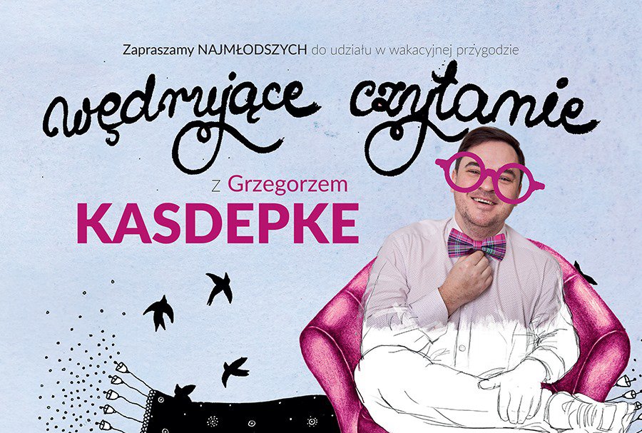 Spotkanie z Grzegorzem Kasdepke przeniesione do Poczytalni