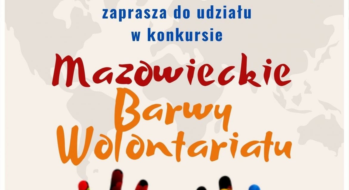 Mazowieckie Barwy Wolontariatu - konkurs