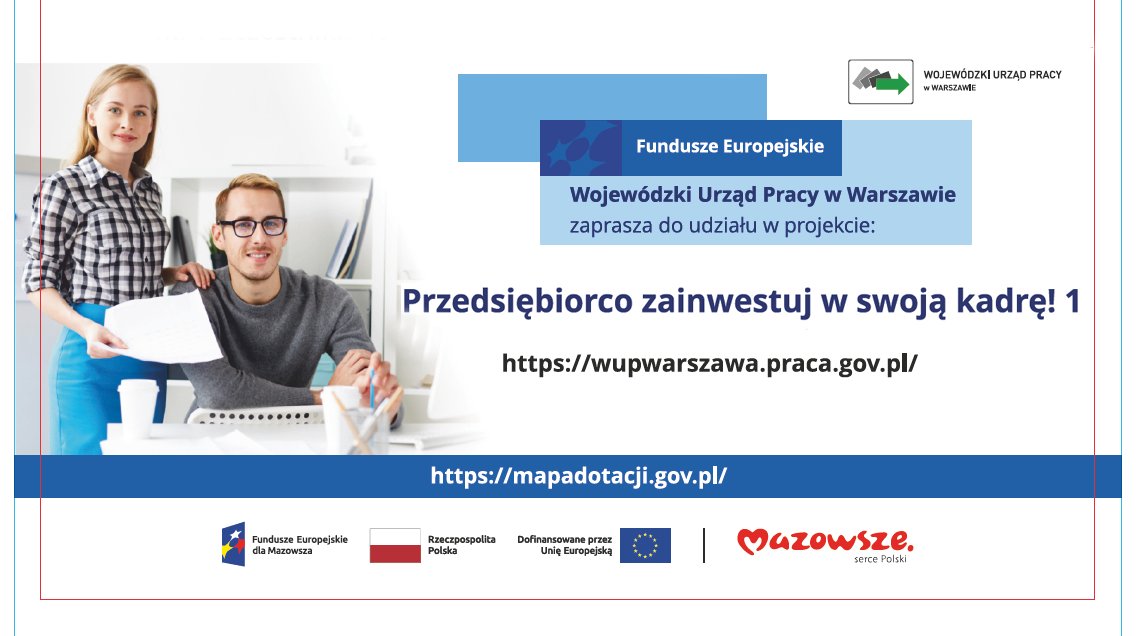 Projekt - „Przedsiębiorco zainwestuj w swoją kadrę! 1"