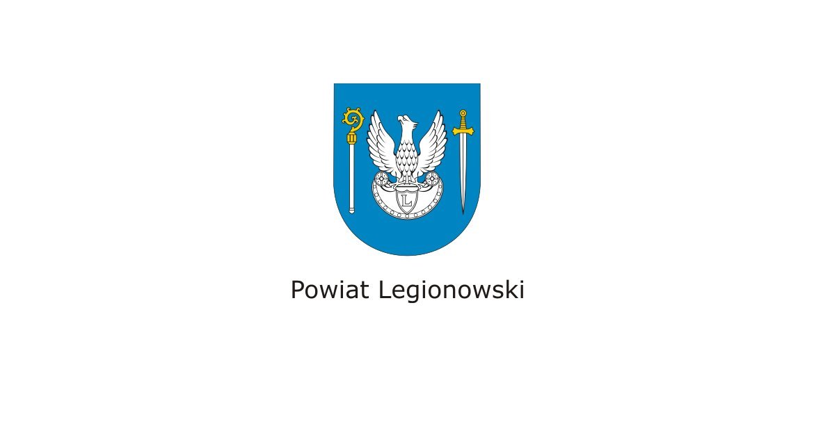 heehb Powiatu Legionowskiego z podpisem Powiat Legionowski