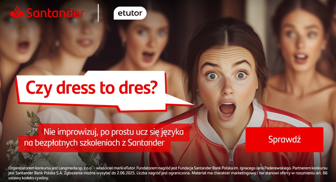 Fotografia przedstawia krzyczącą kobiete ,,Czy dress to dres?"