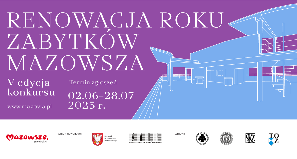 V edycja konkursu RENOWACJA ROKU ZABTKÓW MAZOWSZA