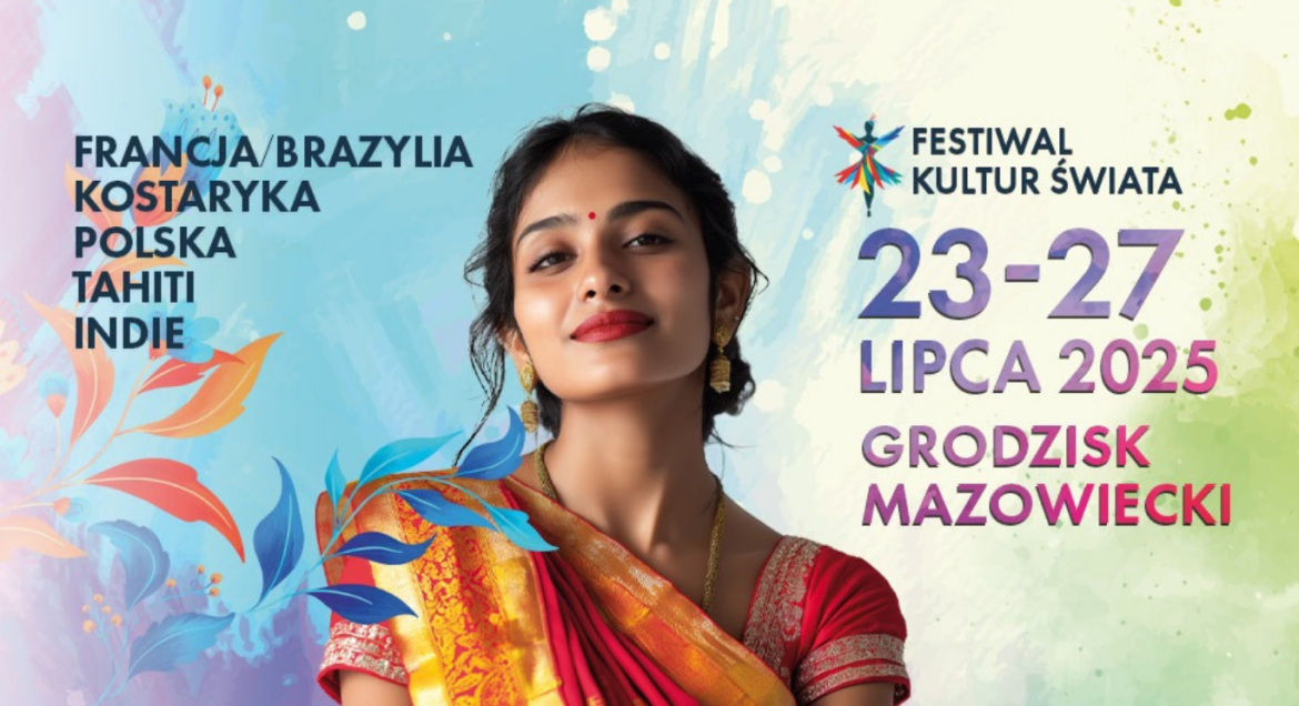 III edycja Festiwalu Kultur Świata odbędzie się w Grodzisku Mazowieckiem od 23 do 27 lipca 2025 r.