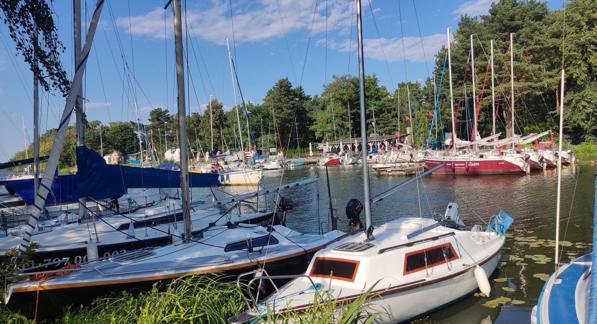Na zdjęciu port Nieporęt-Pilawa