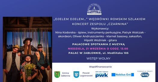 Plakat zawierający informacje o wydarzeniu.  Te informacje są podane w aktualności.