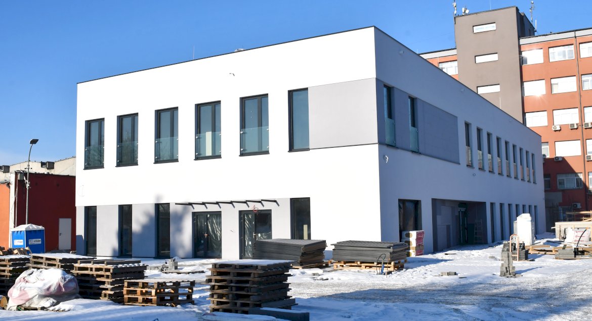 Nowa część budynku Starostwa