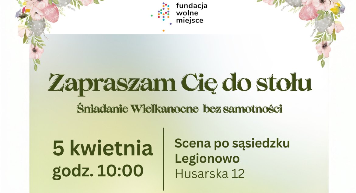 Plakat zawierający informacje o wydarzeniu.  Te informacje są podane w aktualności.