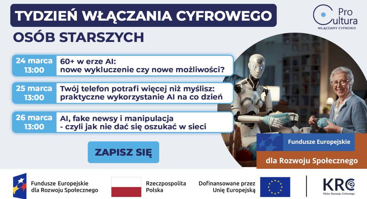 Plakat zawierający informacje o wydarzeniu.  Te informacje są podane w aktualności.