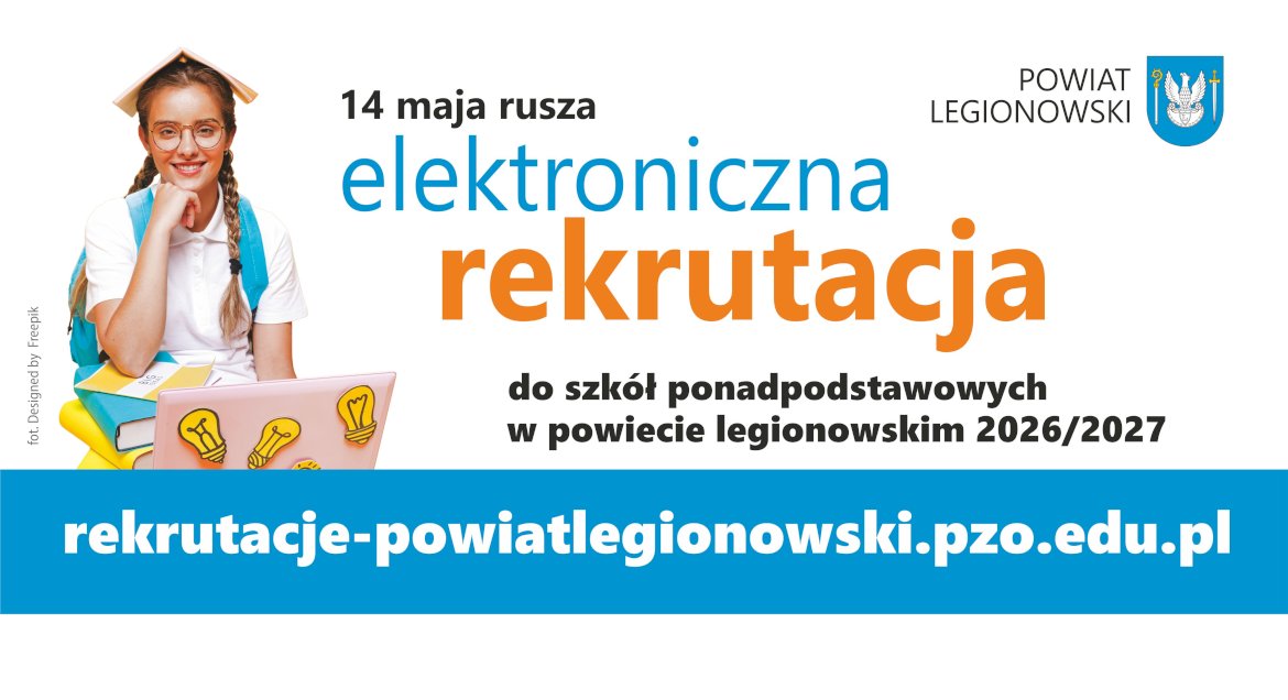 plakat zaproszenie elektroniczna rekrutacja