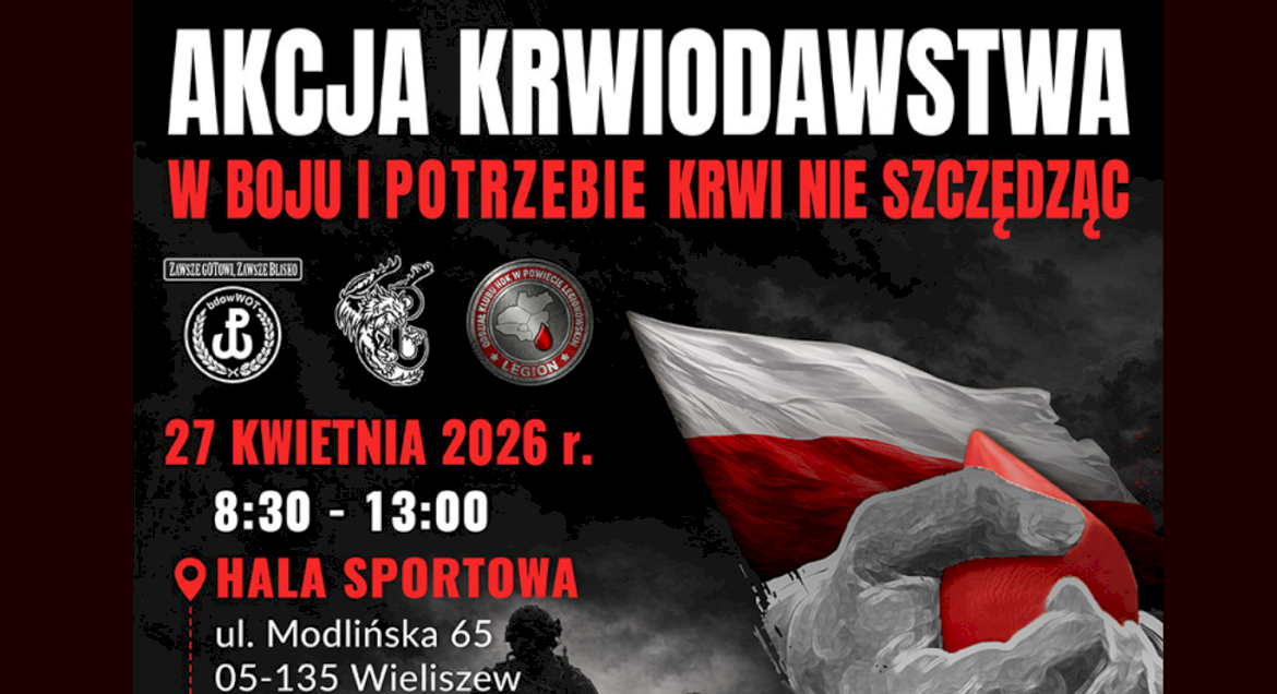 Plakat zawierający informacje o wydarzeniu.  Te informacje są podane w aktualności.