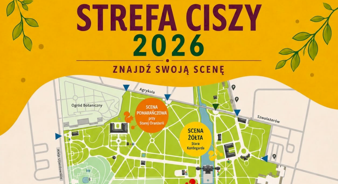 Na zdjęciu widoczna jestr mapa łazienek królewskich
