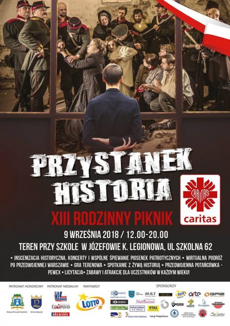 XIII Rodzinny Piknick Caritas. Przystanek Historia