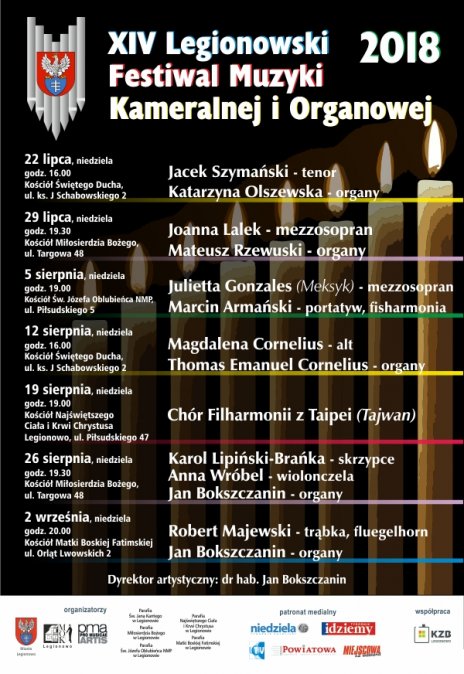 XIV Legionowski Festiwal Muzyki Kameralnej i Organowej - Chór Filharmonii z Tai Pei