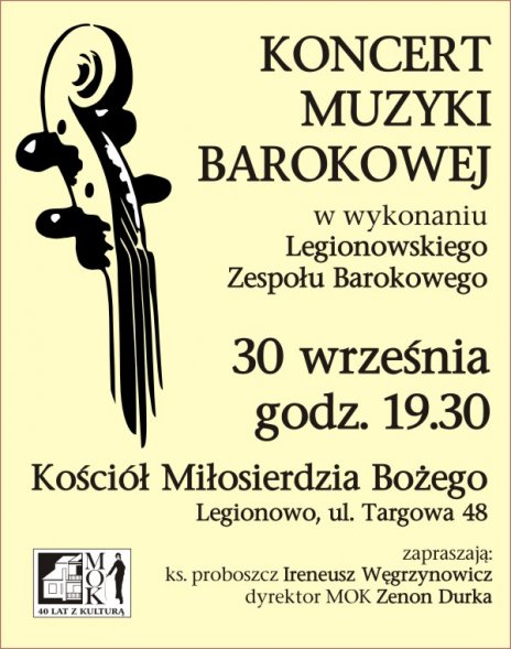 Koncert muzyki barokowej w kościele przy Targowej