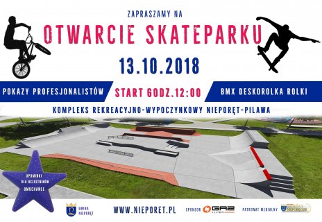 Otwarcie Skateparku KRW Nieporęt-Pilawa