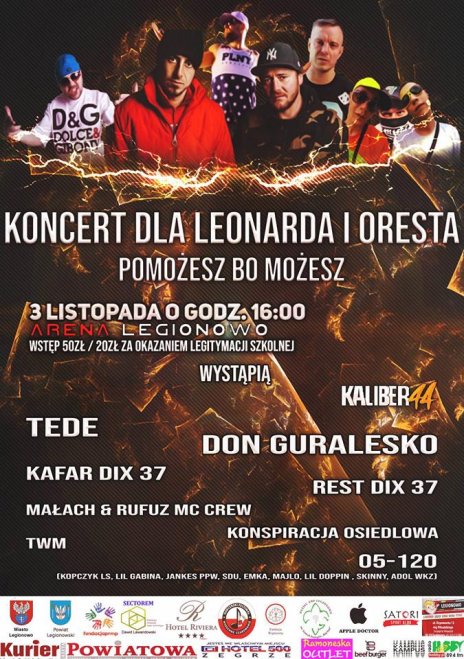 Kocert charytatywny Dla Oresta i Leonarda Bieroń