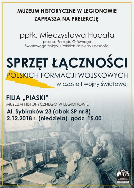 Prelekcja  ppłk Mieczysława Hucała