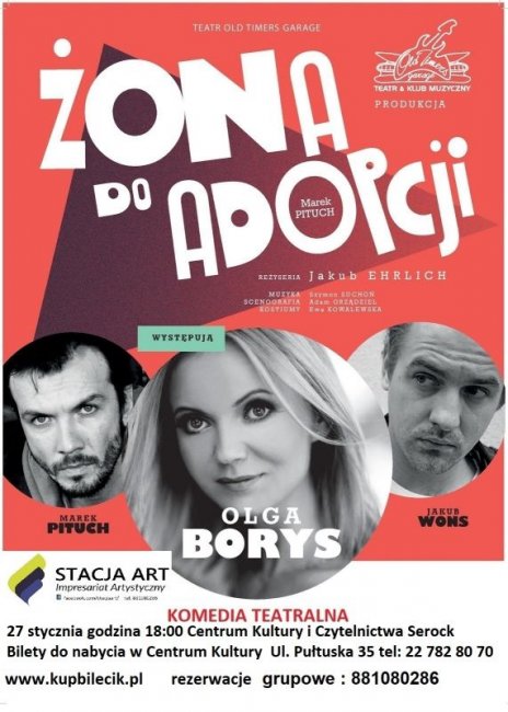 Spektakl "Żona do Adopcji"
