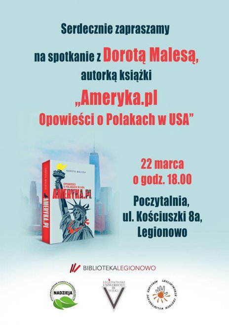 Spotkanie autorskie z Dorotą Malesą