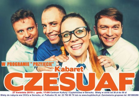 Kabaret Czesuaf w Serocku