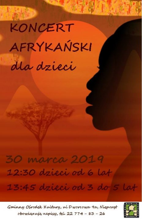 Koncert Afrykański dla Dzieci