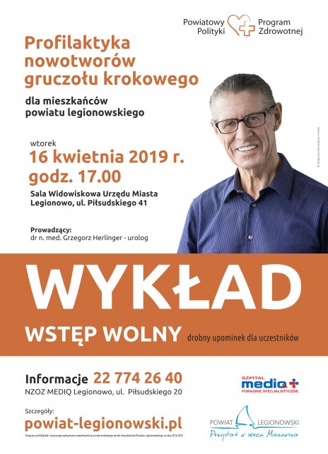 Wykład "Profilaktyka nowotworów gruczołu krokowego”