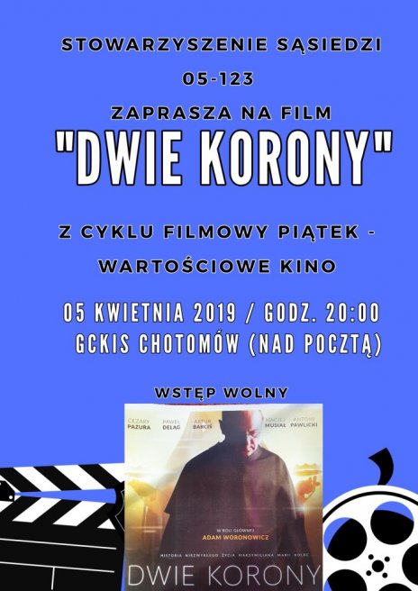 "Dwie Korony" - pokaz filmowy