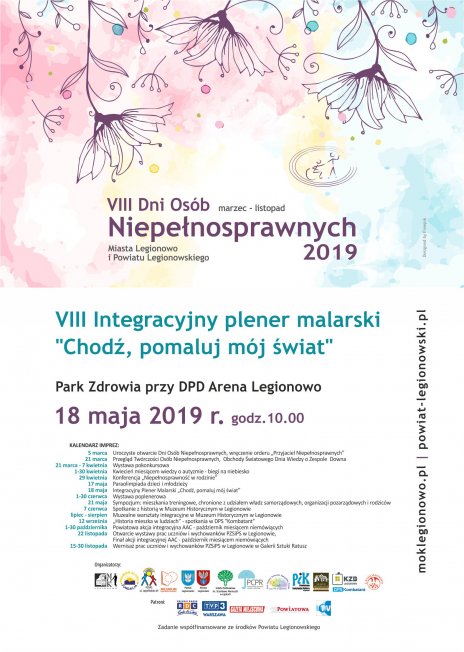 VIII Integracyjny plener malarski "Chodź pomaluj mój świat"