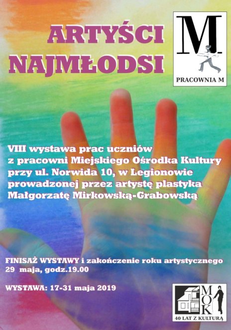 Finisaż wystawy "Artyści najmłodsi" Pracowni M