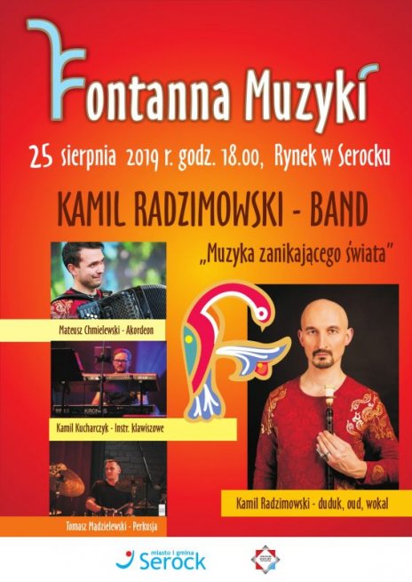 Fontanna Muzyki 2019 - Kamil Radzimowski Band