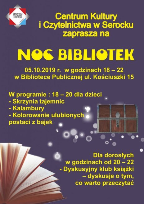 Noc Bibliotek w Serocku