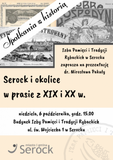 Serock i okolice w prasie XIX i XX w.