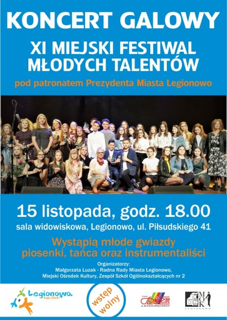 Koncert galowy Festiwalu Młodych Talentów