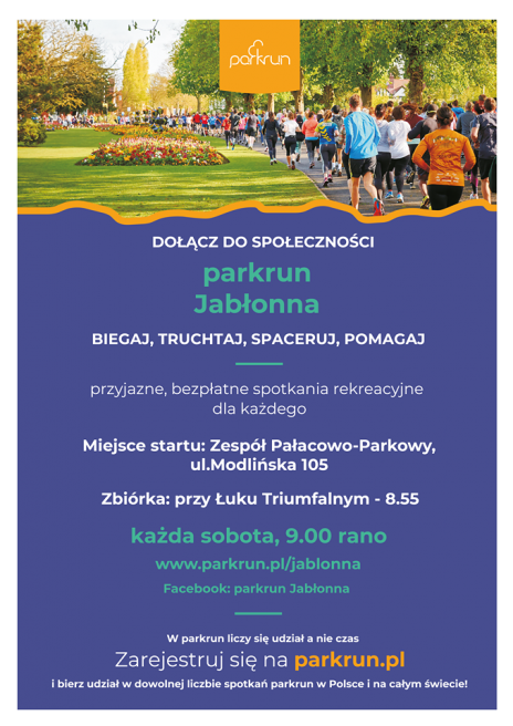 Świąteczny parkrun Jabłonna. Spalamy kalorie