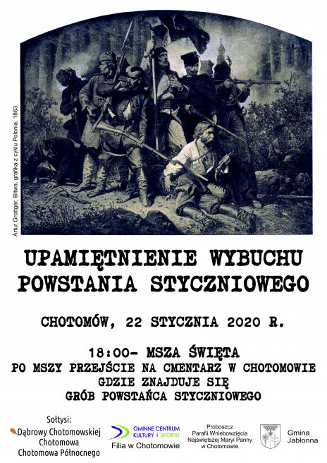 Rocznica wybuchu Powstania Styczniowego