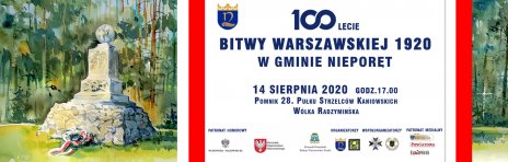 100-lecie Bitwy Warszawskiej 1920 w gminie Nieporęt
