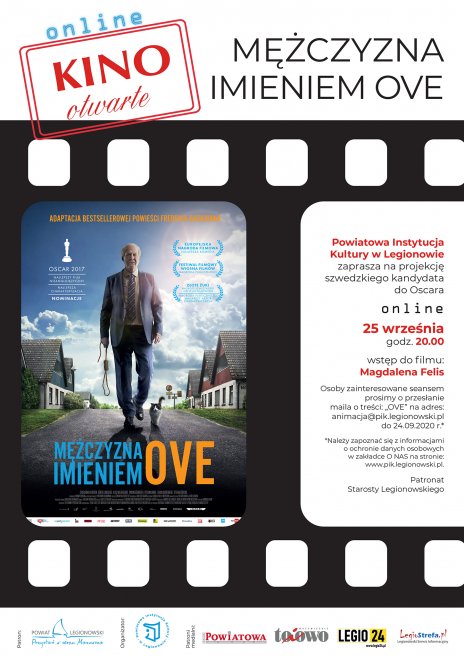 Kino Otwarte online - „Mężczyzna imieniem Ove”