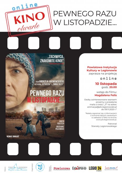 Kino Otwarte online - „Pewnego razu w listopadzie”