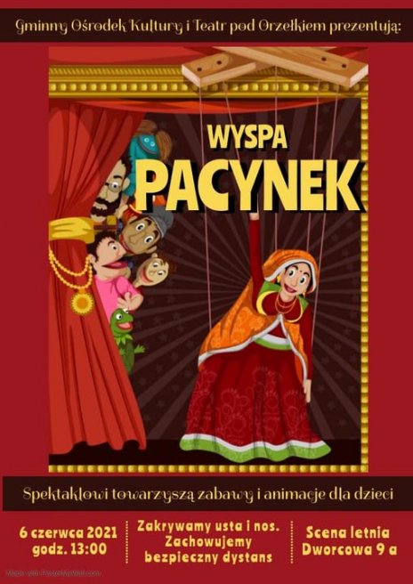 Spektakl dla dzieci "Wyspa pacynek"